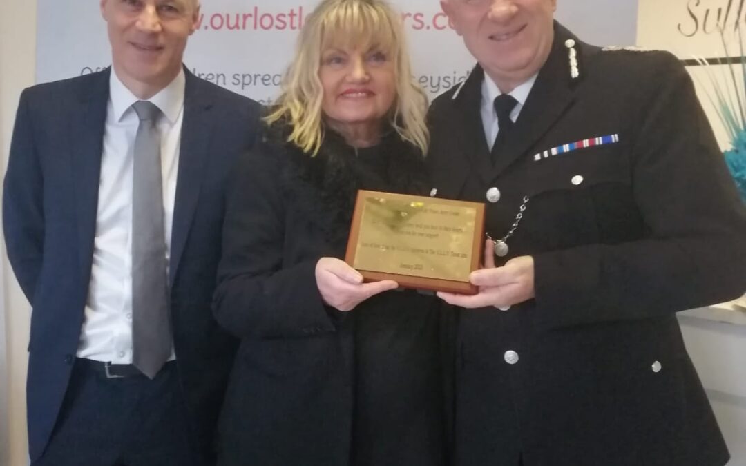 Presentation to Chief Constable Andy Cooke