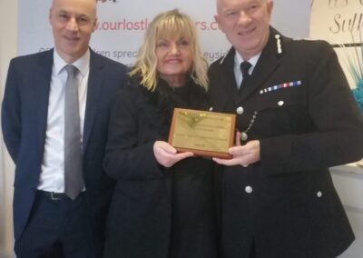 Presentation to Chief Constable Andy Cooke