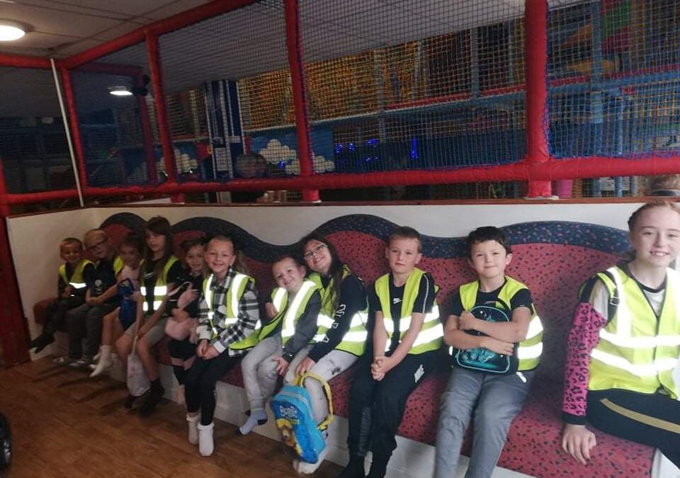 OLLY Children on a day out at Rascalz Play Centre