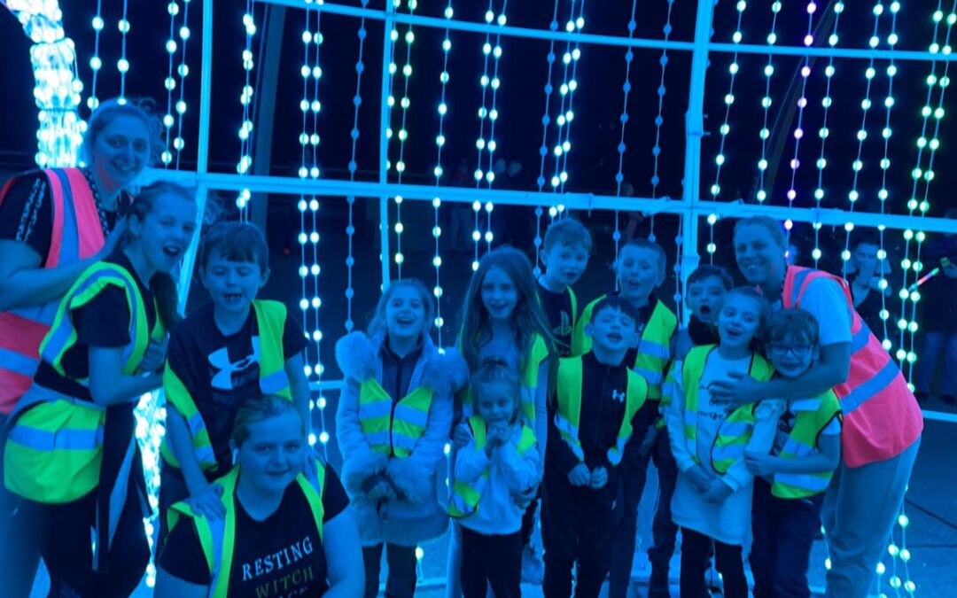 OLLY Kids at Blackpool Lights