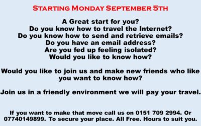Re-Building Your Future – Starting Monday 5th September 2022