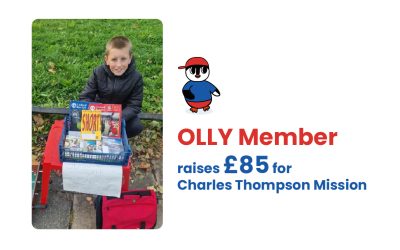 OLLY Member raises £85 for Charles Thompson Mission