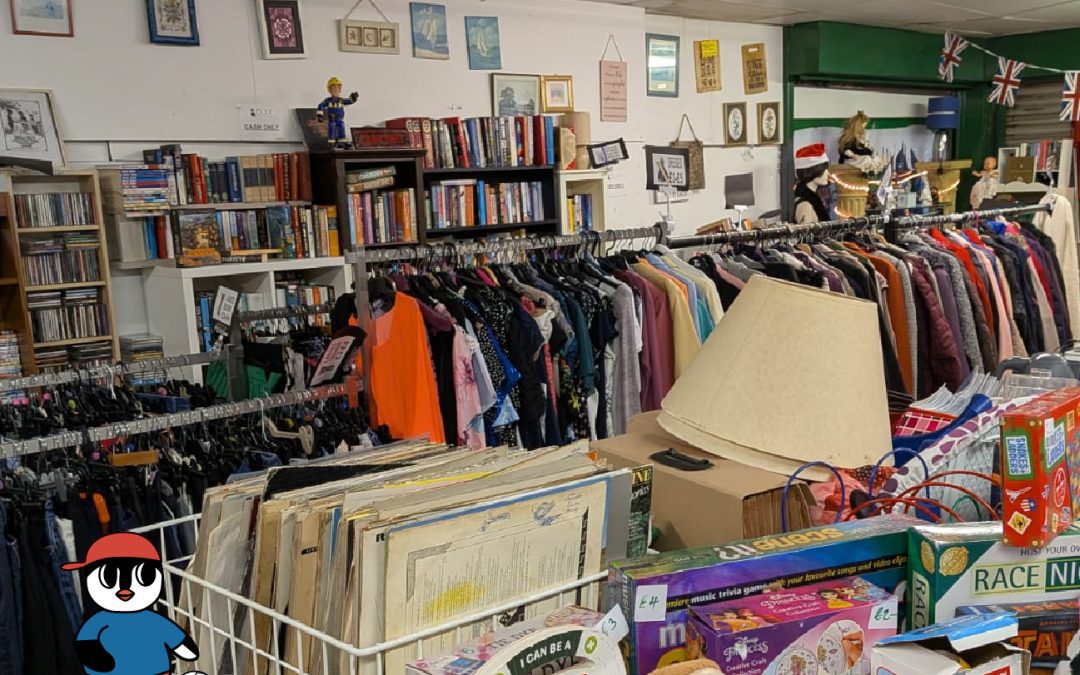 Visit the OLLY Charity Shop – Great Bargains for a Great Cause