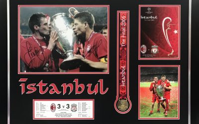 Signed Istanbul 2005 Champions League Memorabilia Up for Auction